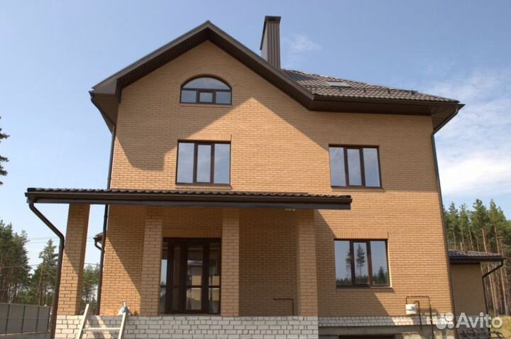 Кирпич облицовочный соломенный