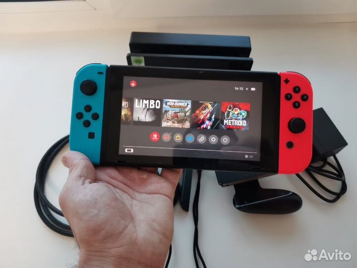 Nintendo switch 2 ревизия 60 игр