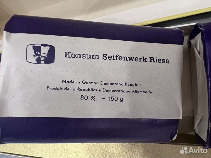 Винтажное мыло Meissen Германия