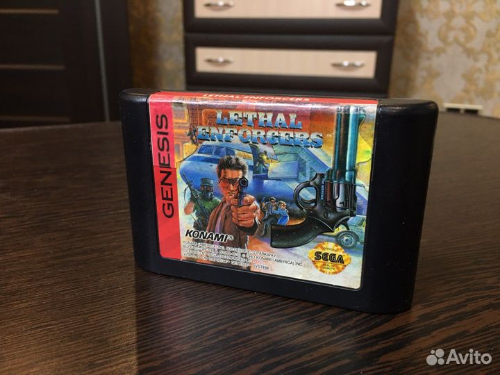 Lethal Enforcers «sega genesis» (Лецензия)