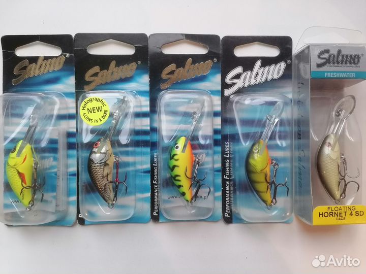Воблеры Salmo Hornet 4f, 4s, 4sdr