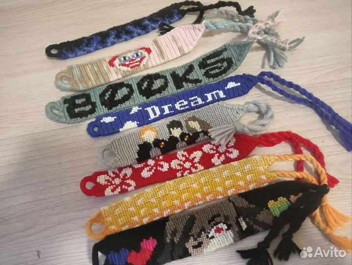 Фенечки разные (узоры, игры, аниме)