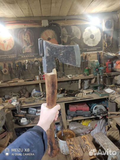 Топор billnas с клеймами