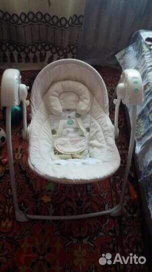 Детские качели шезлонг