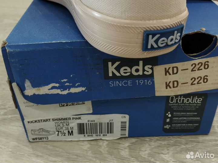 Кеды женские Р38 Keds новые