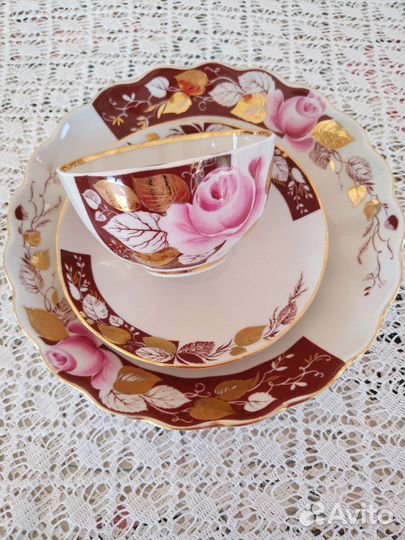 Лфз сервиз Роза в вечернем саду предметно