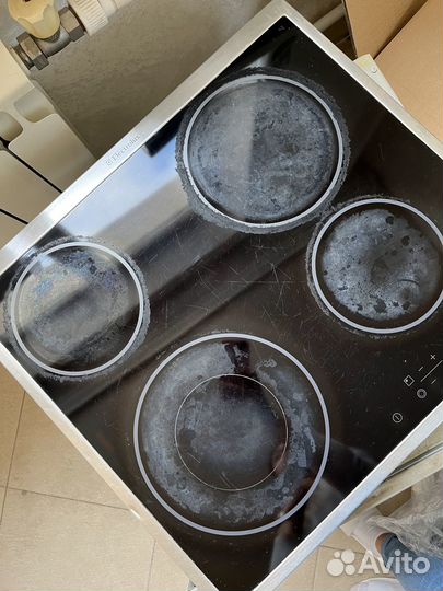 Электрическая варочная панель 4 конфорки бу