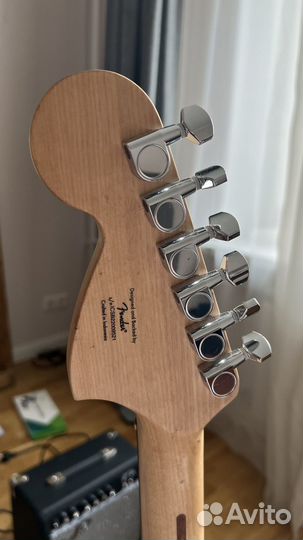 Fender squier affinity strat 2021 (комплект)