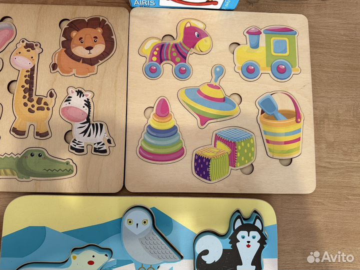 Развивающие игрушки пакетом или отдельно от 1 года