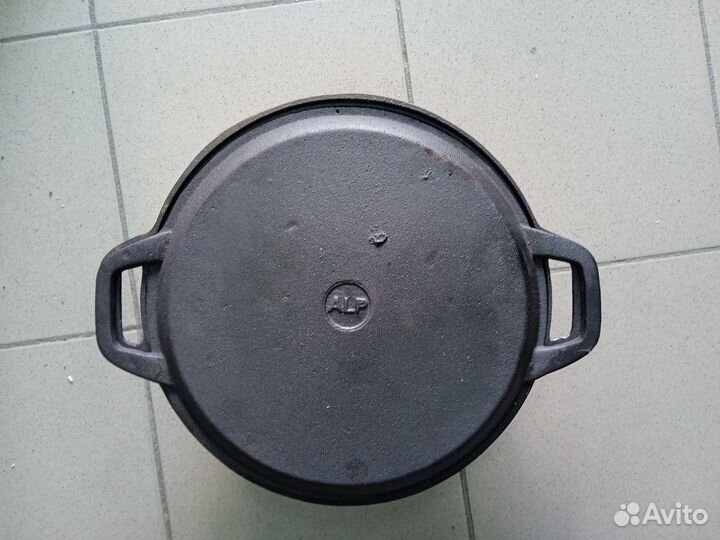 Казан вок 6л чугунный