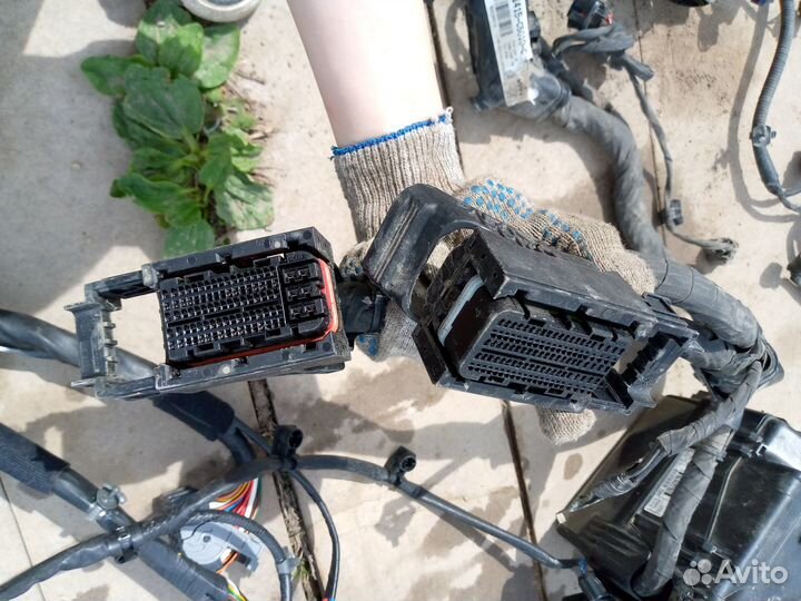 Подкапотная проводка G4KJ Kia Sorento Prime 3