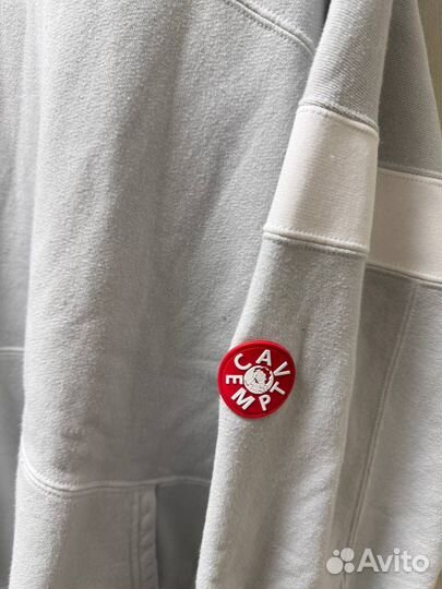 Худи Cav Empt Grey Logo Over Оригинал