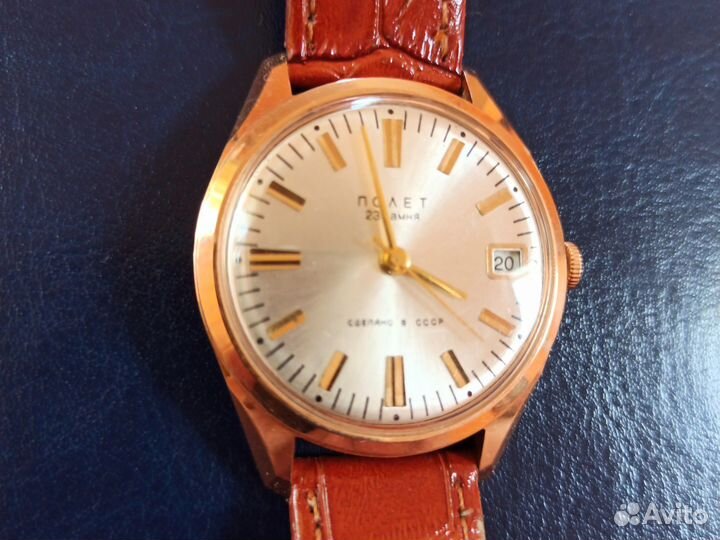 Мужские золотые часы 585 пробы