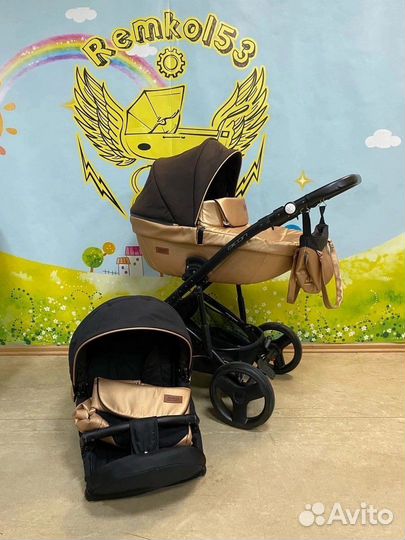 Коляска 2 в 1 riko basic
