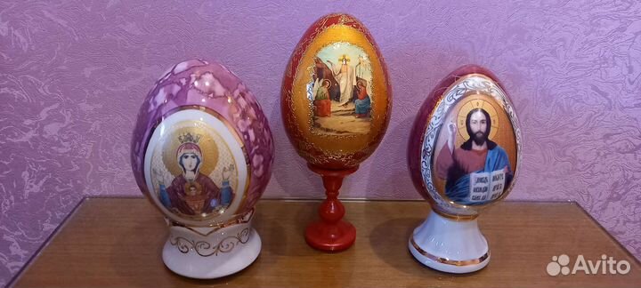 Яйца пасхальные сувенирные