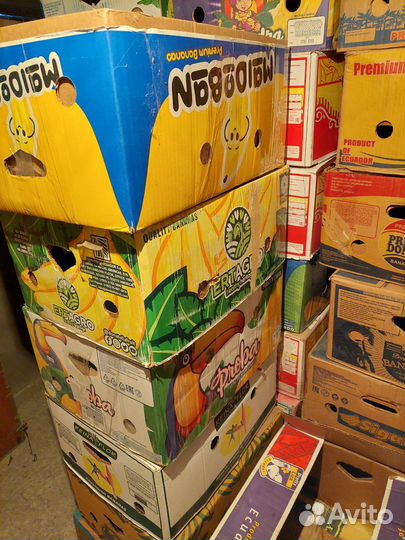 Банановые коробки бу