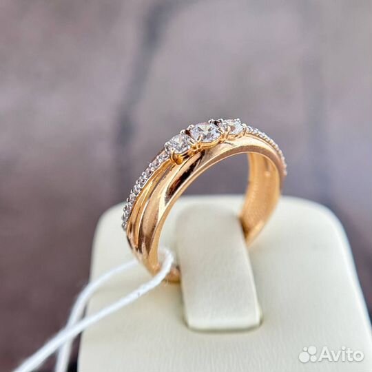 Золотое кольцо женское 585 золото