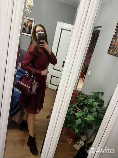 Платье нарядное, туфли, сумка