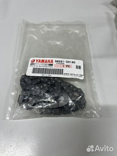 Цепь yamaha 94591-59140-00 приводная грм VK10