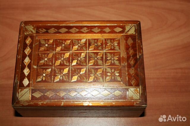 Шкатулки советские дерево пластик