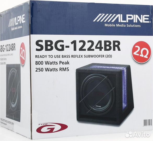Саб сабвуфер Alpine