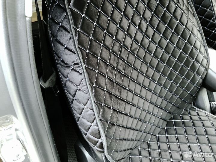 Накидки на сидения из алькантары