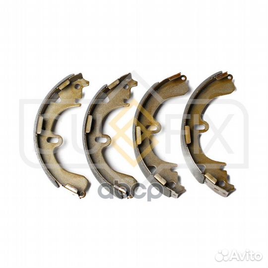 Барабанные тормозные колодки зад прав/лев S