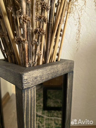 Подставка / ваза под сухоцветы