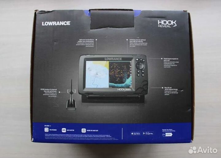 Lowrance hook 7 Reveal 83/200 HDI