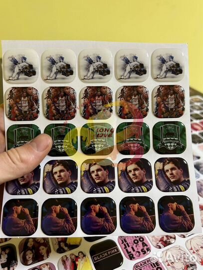 3D-стикеры на телефон оптом