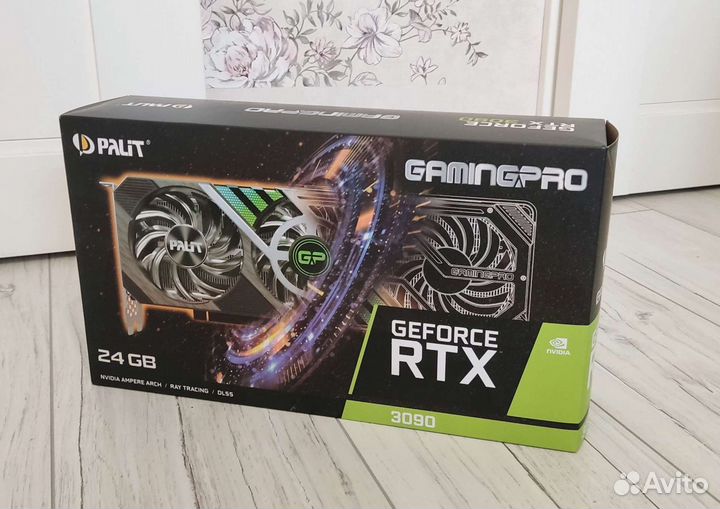 Видеокарта Palit GeForce RTX 3090 GamingPro