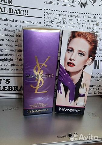 Манифесто YSL 90ml manifesto женские духи