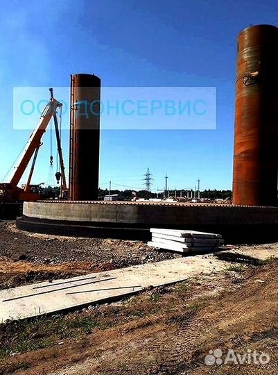 Резервуар вертикальный ГОСТ от 5 м3. до 5000 м3