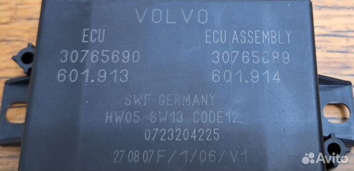 Блок управления парктрониками Volvo xc90