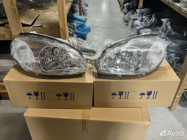 Фара левая, правая Chevrolet Lanos