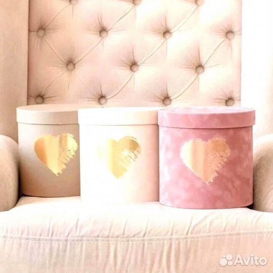 Подарочная коробка бархат опт