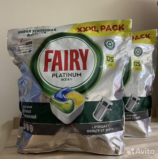 Fairy таблетки для посудомойки