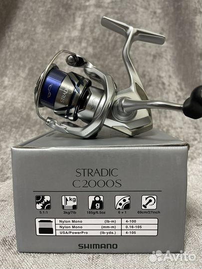 Катушка Shimano 23 Stradic C2000S