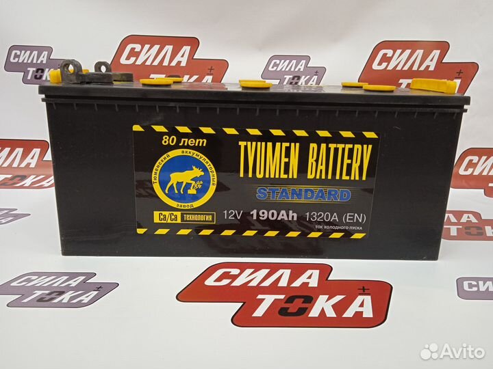 Аккумулятор Тюменский на Камаз