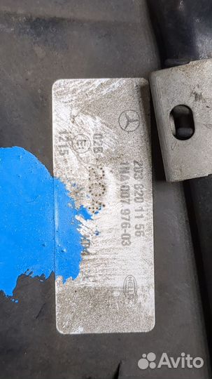 Фара противотуманная левая Mercedes CLK W209, 2004