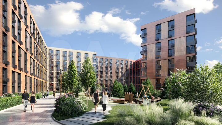 1-к. апартаменты, 35,7 м², 2/8 эт.