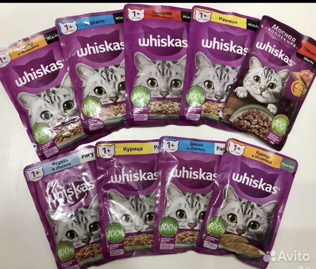 Кошачий корм Вискас