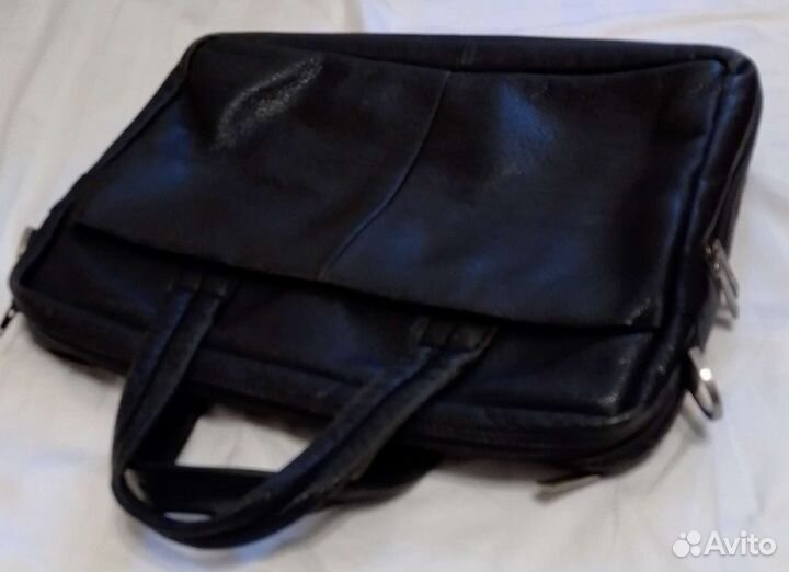 Портфель кожаный, бу
