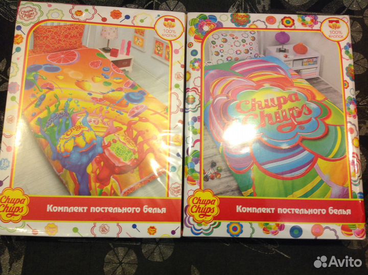 Новый кпб Мона Лиза Chupa Chups 1,5 спальный