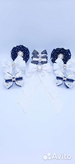 Бантики на 1 сентября. Для школы в первый класс