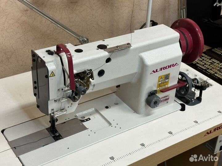 Швейная промышленная машинка для кожи aurora a-877