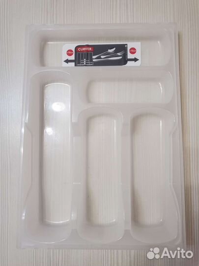 Лоток для столовых приборов раздвижной