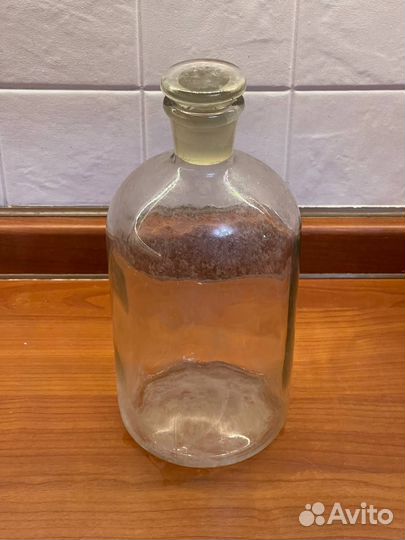 Бутыль стеклянная СССР