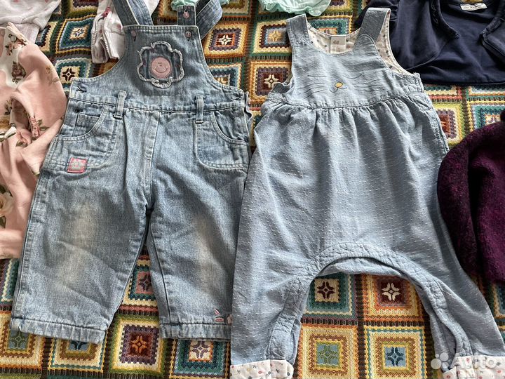 Продам пакетом вещи для девочки 6-9 мес