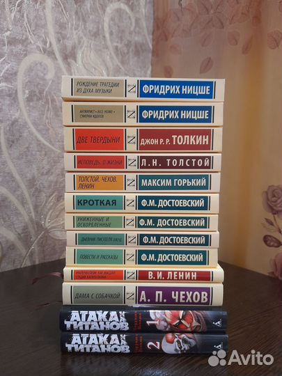 Книги разных жанров